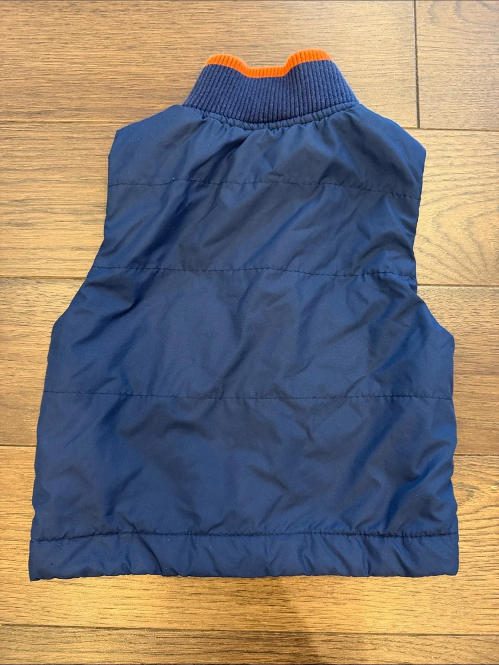 Nautical Toddler Boys 12 Month Orange Puffer Vest - C52-070